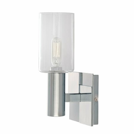 NORWELL Empire Sconce Vanity Light - Chrome 8173-CH-CL